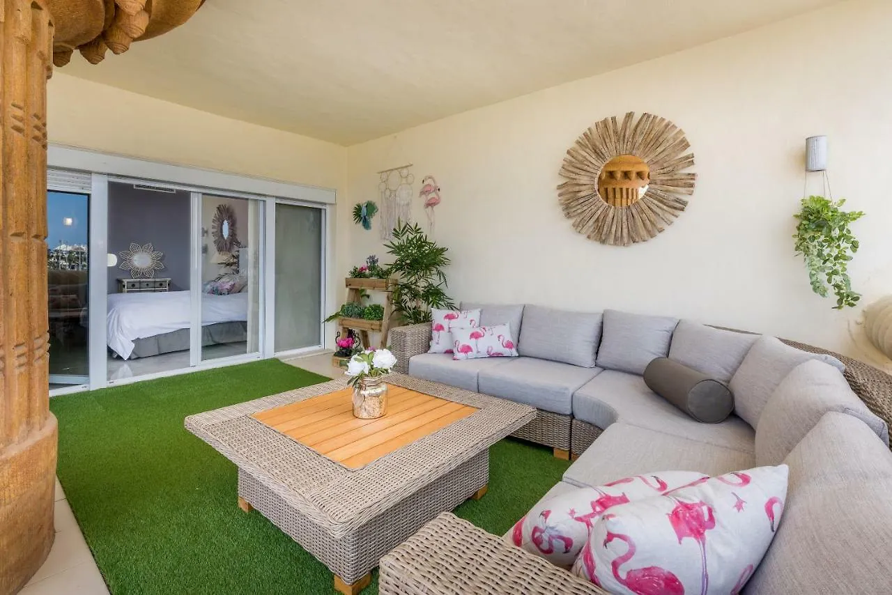 Lejlighed Wintowinrentals Luxury And Sea View Inside Puerto Marina Benalmádena Spanien